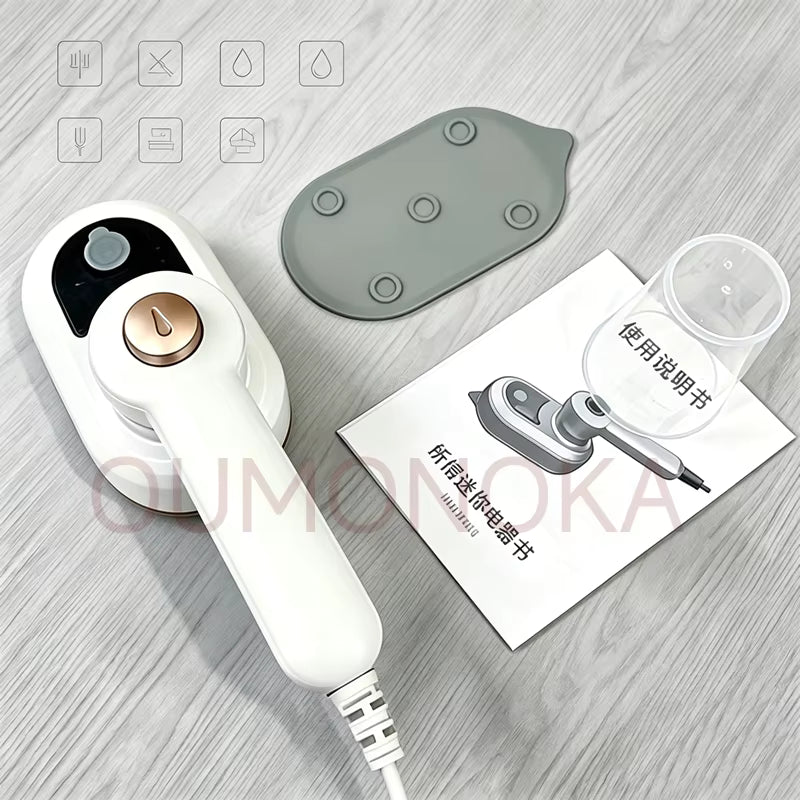 Plancha de vapor vertical portátil para ropa